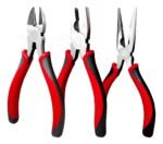 Kit Set X3 De Pinza Universal Y Alicate Reforzadas