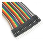 Pack 40 Cables Macho Macho 20cm Dupont Protoboard Arduino