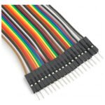 Pack 40 Cables Macho Macho 20cm Dupont Protoboard Arduino