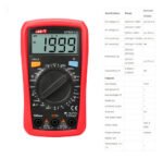 Multímetro Digital Uni-t Ut33c+ 600v Ac/dc Medición De Temperatura Cat Ii 600v - Image 5