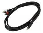 Cable 1 Mini Plug A 2 Rca Warwick Rcl 20902 D4