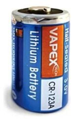 Pila Cr123a 3v Lithium Vapex Para Linterna Camara - Image 2