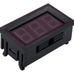 Voltímetro De Panel Digital 3 Dígitos 0-30v Todomicro Preciso Y Compacto