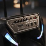 Parlante Karaoke Portátil 12'' Bluetooth Micrófono Inalámb. Negro - Image 4