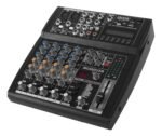 Mixer Moon De 6 Canales Con Usb Inc. Fuente Mc602u - Image 3