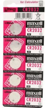 Blister De 5 Pilas 2032 3v Maxell Litio X 5 - Image 2