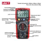 Uni-t Multimetro Digital Ut89x Ncv Dual - Image 9