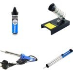 Soldador Goot 40w + Soporte + Desolador + Estaño