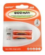 Pilas Recargable Aaa 1.2v 800mah Ni-mh Vapex Tel I - Image 2