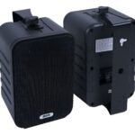 Par De Bafles De 4 Plastico Pasivos Moon Negros