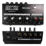 Consola Mixer 4 Canales Sonido Audio Moon Mdj400