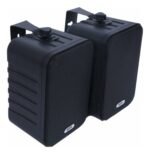 Par De Bafles De 4 Plastico Pasivos Moon Negros - Image 4