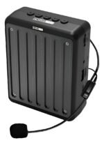 Parlante Portatil Megafono Con Microfono Vincha Us