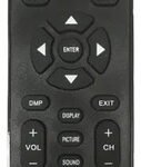 Control Remoto Lcd Bgh / Telefunken Negro