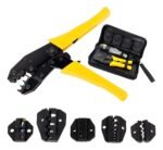 Crimpeadora Mordazas Intercambiables + Destornilla