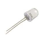 LED 10MM W. CLEAR ULTRAVIOLETA 3V