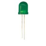 LED 10MM VERDE DIFUSO 3V