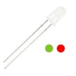 LED 5MM BICOLOR ROJO/VERDE (2 PATAS) 3V