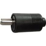 FICHA DIN MACHO A CABLE PLASTICO 2 PATAS