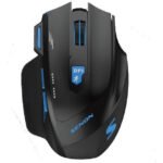 Mouse Gamer Alámbrico Óptico 7 Botones Led Gaming Pc Senon Azul