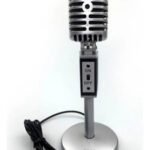 Micrófono Noga Vintage Mic-2030 Pc Cardioide Color Plateado