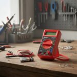 Tester Digital Zurich Zr160 Con Buzzer Puntas Y Pilas - Image 2