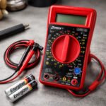 Tester Digital Zurich Zr160 Con Buzzer Puntas Y Pilas - Image 4