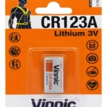 1 Pila Cr123 Vinnic Lithium 3v Litio