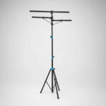 Pie De Iluminacion 2 Brazos T Moon Pro Metalico Profesional