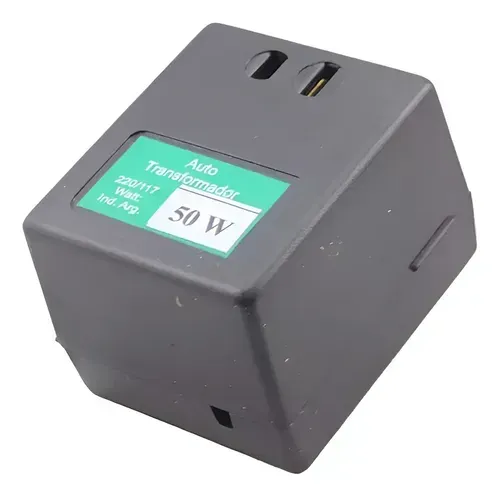 D_785567-MLA112269088233_052026-O Autotransformador 220v/110v 50w Negro - Image 1