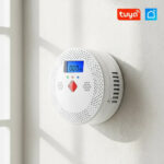 Detector De Monóxido De Carbono Smart Wifi Smart Life Tuya Blanco
