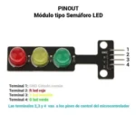 Modulo Semaforo Led Rojo Amarillo Verde Compatible Arduino - Image 3