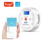 Detector De Monóxido De Carbono Smart Wifi Smart Life Tuya Blanco - Image 3