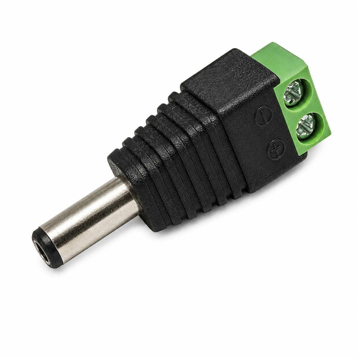 ChatGPT Image 14 ago 2026, 12_32_01 Conector De Dc 5.5 X 2.1mm Macho A Bornera - Imagen 1