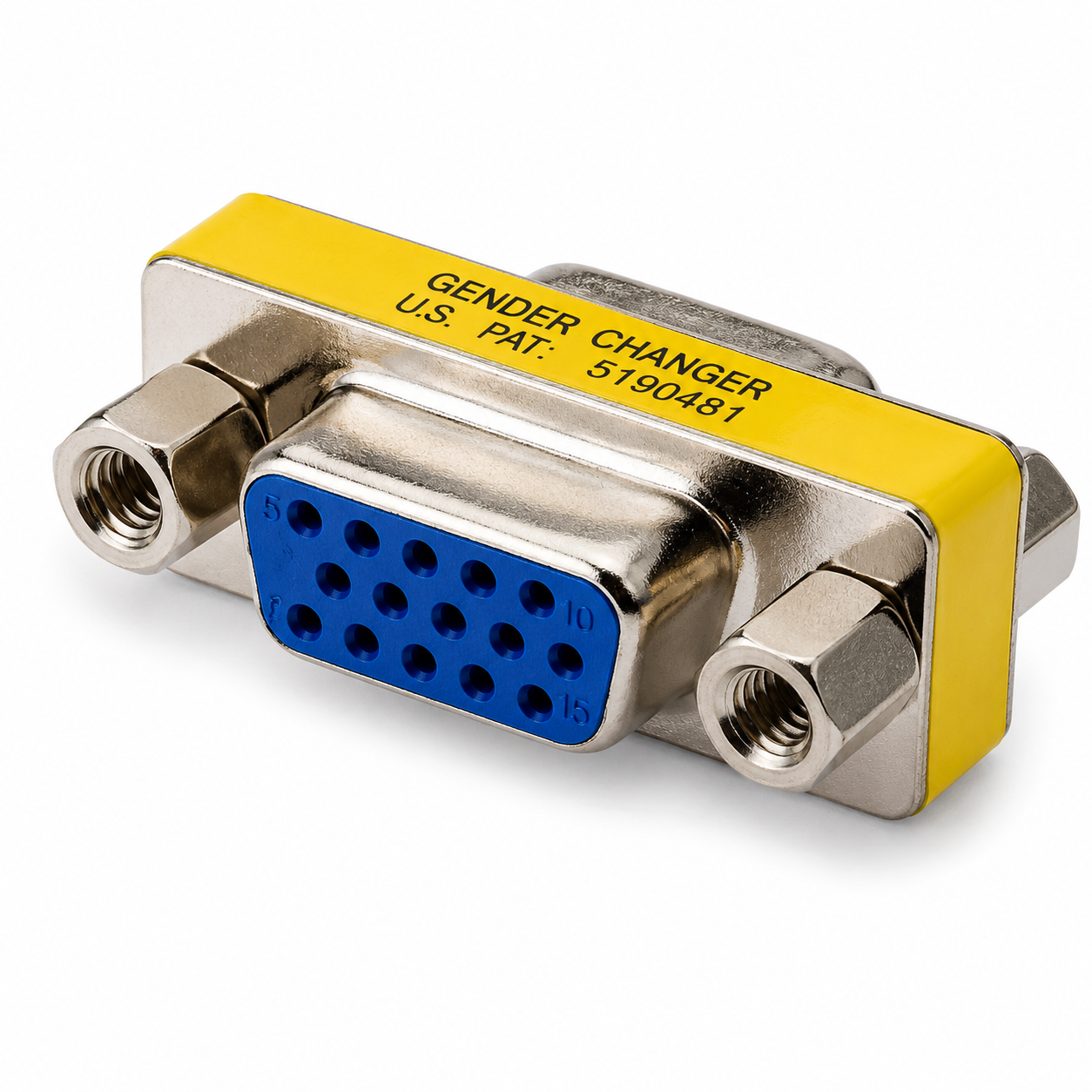 ChatGPT Image 14 ago 2026, 12_39_08 Adaptador Db15 Hembra / Db15 Hembra Union Vga - Imagen 1