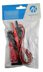 Cable De Prueba Con Conector Tipo Cocodrilo Act Artekit E106 Negro - Imagen 6