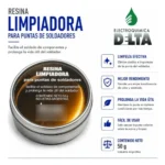 Resina Limpiadora Para Puntas De Soldadores 50gr D - Imagen 2