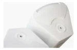 2 Bafles De 4 Plastico Blanco 8 Ohms C/trafo De Li - Imagen 2