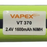 Batería Recargable VT370 2.4V 1600mAh Ni-MH Vapex