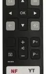 Control Remoto Tv Rca Tcl Hitachi Negro