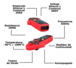 Pinza Amperimétrica Digital Uni-t Ut210d 200a True Rms 600v 20000f - Imagen 7