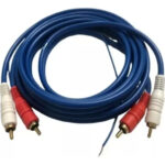 Cable Rca De Potencia Megalite 7 Metros