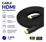 Cable Hdmi 5m 4k Ultra Hd 2.0 - Imagen 2