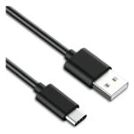 Cable Usb C A Usb 1.5mts 5v 2a Megalite Negro