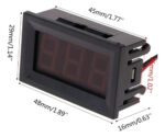 Voltímetro De Panel Digital 3 Dígitos 0-30v Todomicro Preciso Y Compacto - Imagen 5