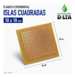 Plaqueta Experimental 10x10 Electroquimica Delta - Imagen 2