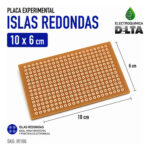 Placa Experimental Islas Redondas 10x6 Electroquim - Imagen 2