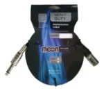 Cable Microfono 1m Canon-plug Moon