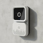 Portero Timbre Inalambrico Wifi Con Camara Hd App Smart Life Blanco
