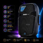 Bafle Activo Potenciado 12 Moon Wild12aup 200w Con - Imagen 2